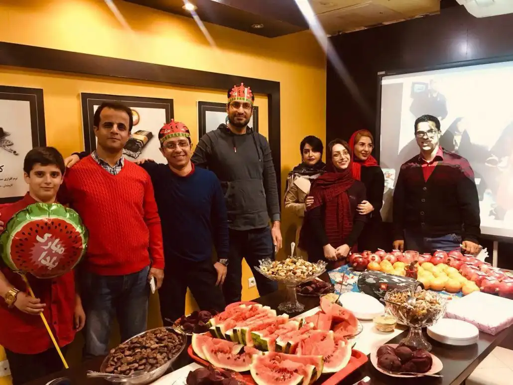 برگزاری جشن شب یلدا ۹۷