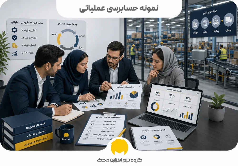 نمونه حسابرسی عملیاتی
