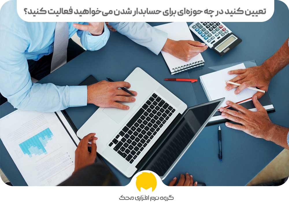 تعیین کنید در چه حوزه‌ای برای حسابدار شدن می‌خواهید فعالیت کنید؟