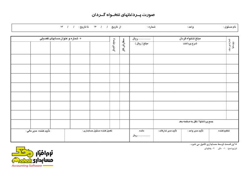 petty cash documents pay محک طعم جدیدی از حسابداری (نرم افزار حسابداری فروشگاهی،نرم افزار حسابداری شرکتی،نرم افزار حسابداری تولیدی)