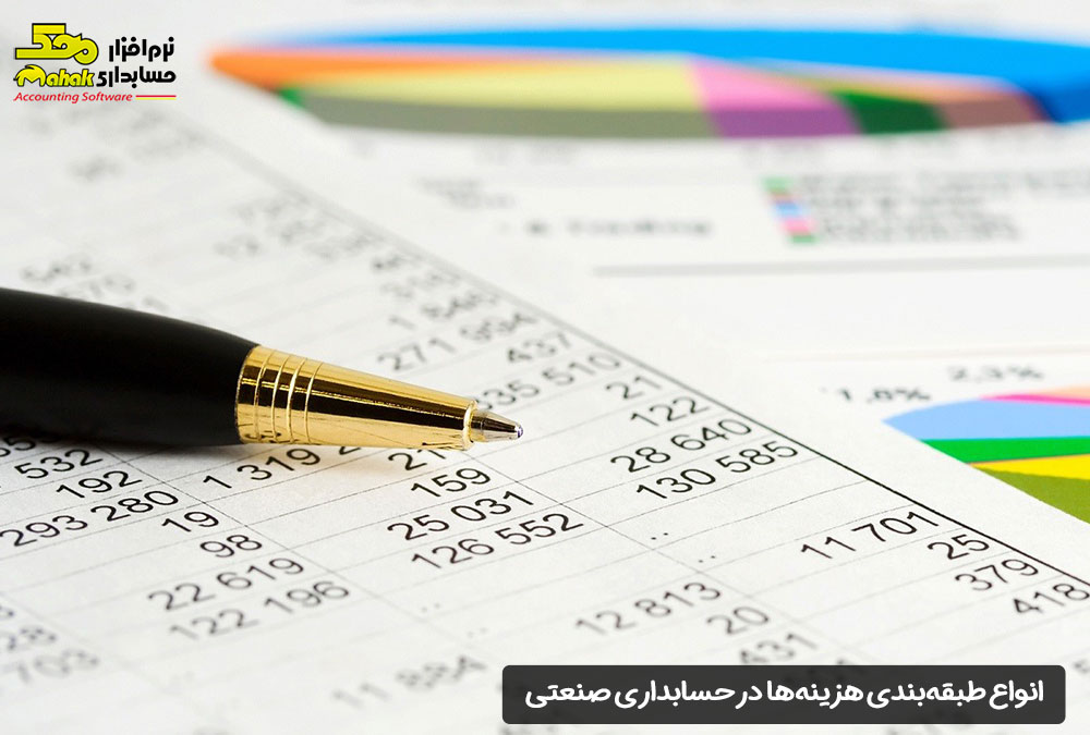 انواع طبقهبندی هزینهها در حسابداری صنعتی