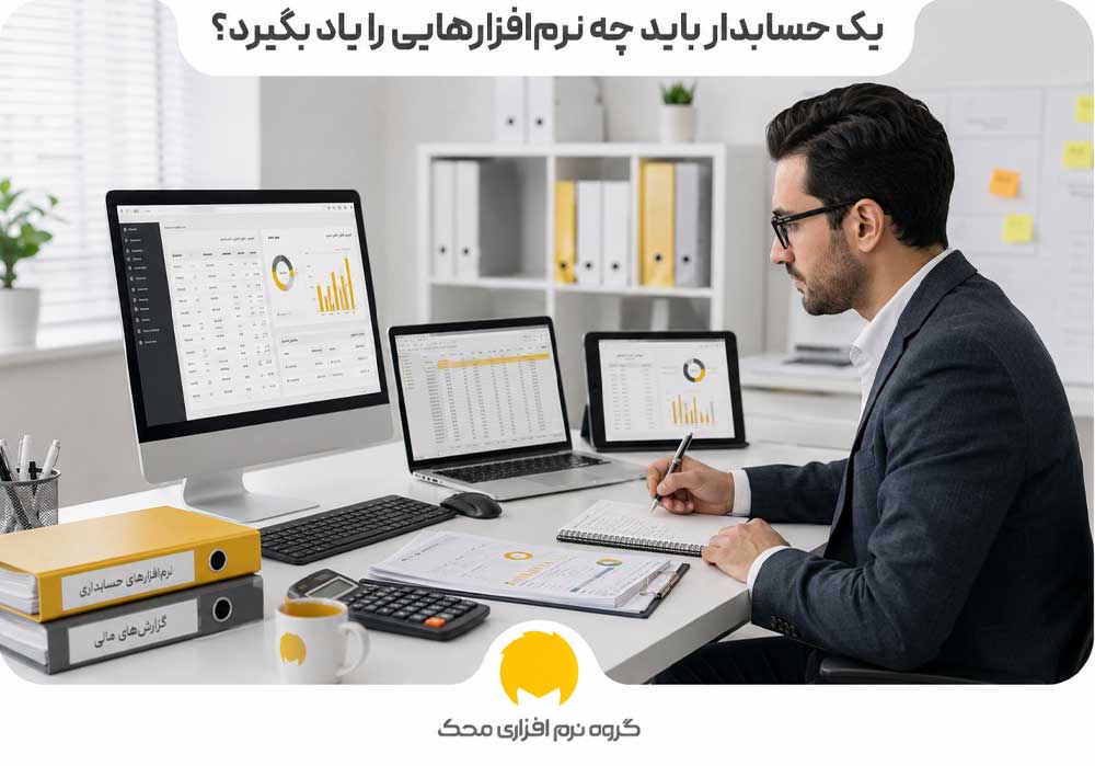 یک حسابدار باید چه نرمافزارهایی را یاد بگیرد؟