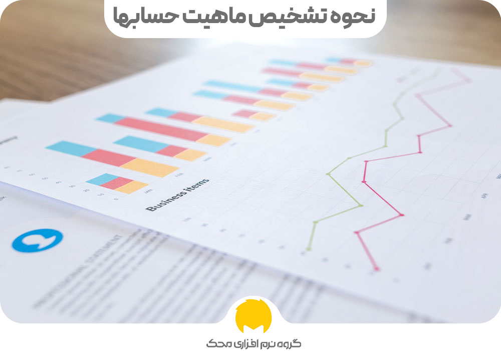 نحوه تشخیص ماهیت حسابها در حسابداری