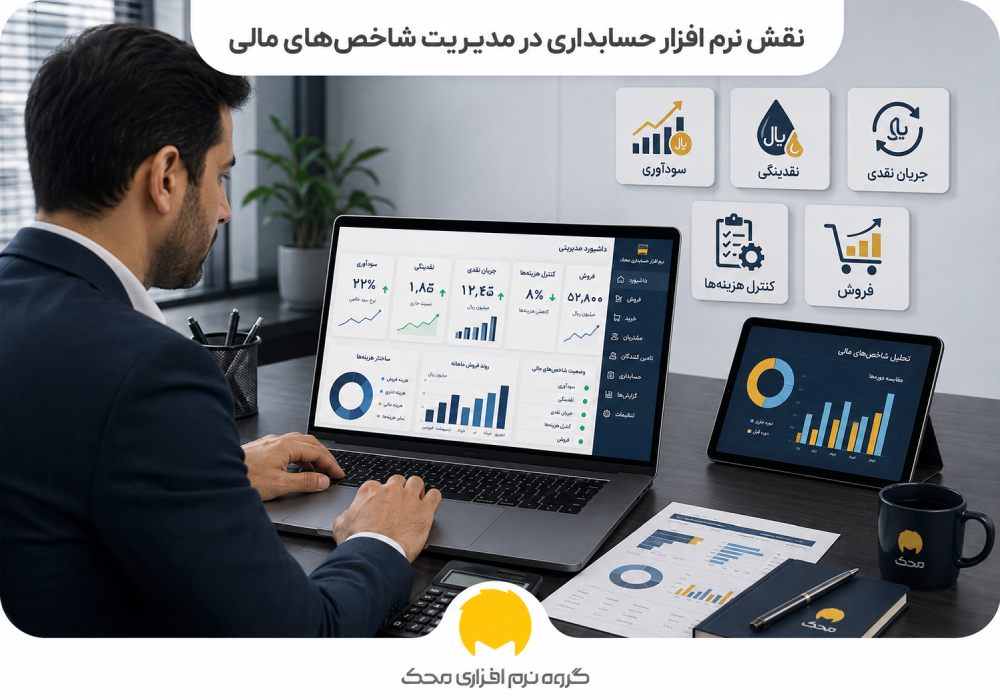 نقش نرم افزار حسابداری در مدیریت شاخصهای مالی