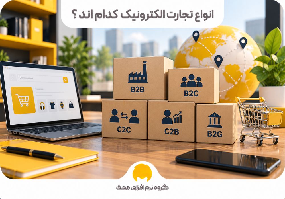 انواع تجارت الکترونیک کدام اند؟