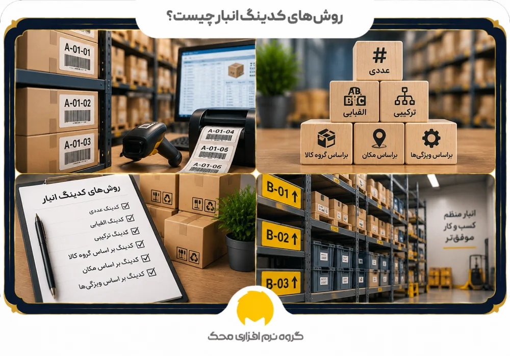 روشهای کدینگ انبار چیست؟