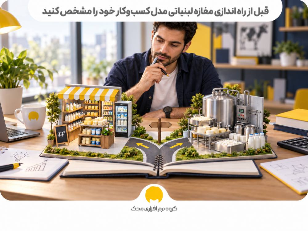 قبل از راهاندازی مغازه لبنیاتی مدل کسبوکار خود را مشخص کنید