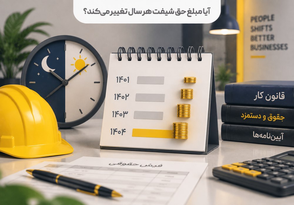 آیا مبلغ حق شیفت هر سال تغییر می‌کند؟