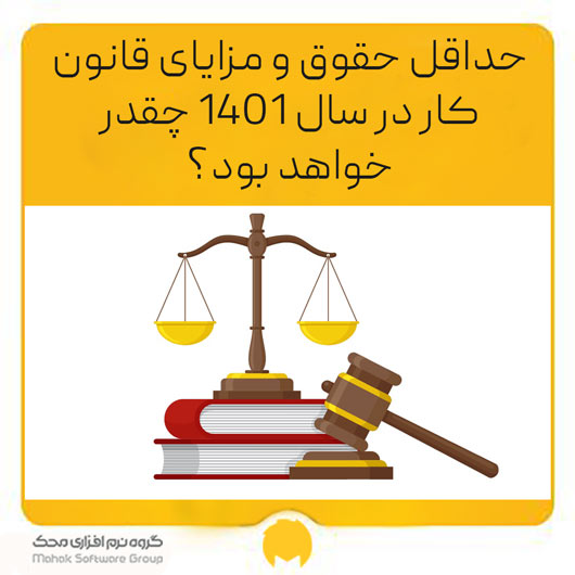 حداقل حقوق و مزایای قانون کار در سال 1401