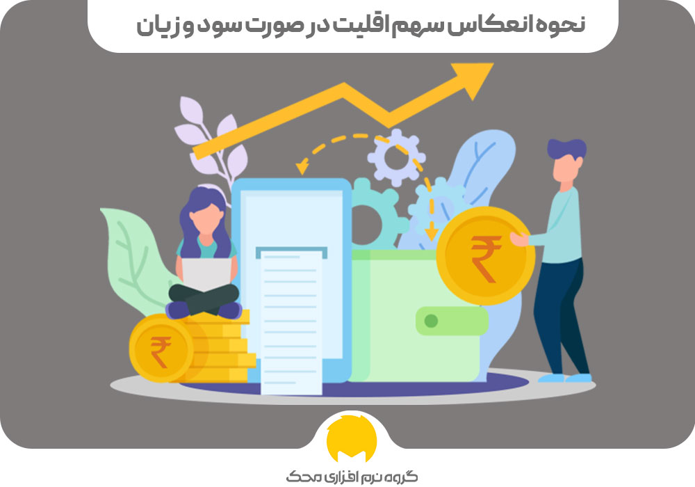 نحوه انعکاس سهم اقلیت در صورت سود و زیان