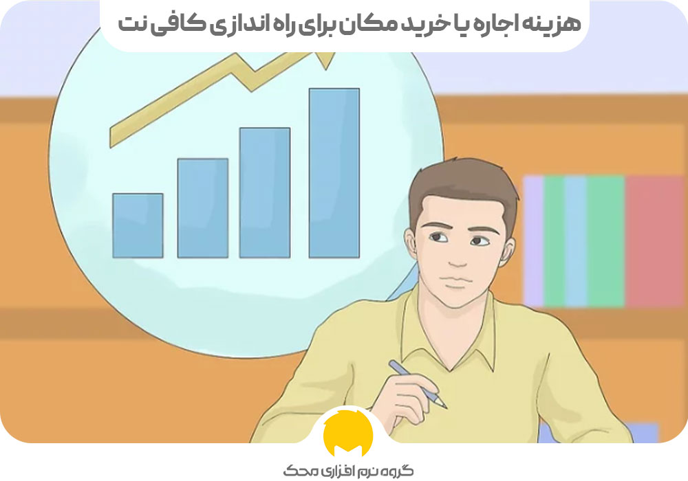 هزینه اجاره یا خرید مکان برای راه اندازی کافی نت