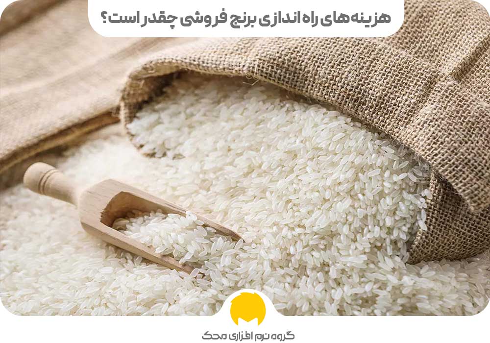 هزینه راه اندازی برنج فروشی