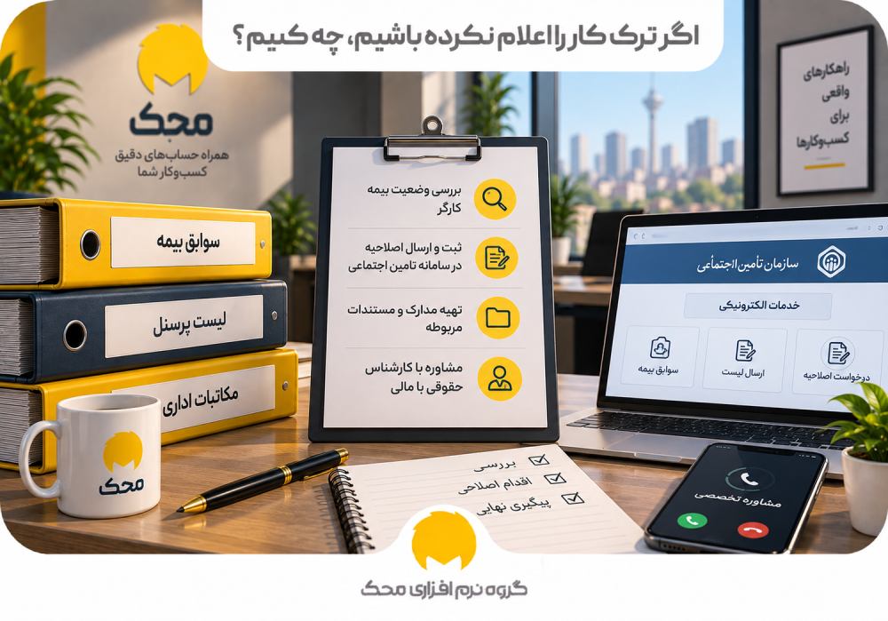 اگر ترک کار را اعلام نکرده باشیم، چه کنیم؟