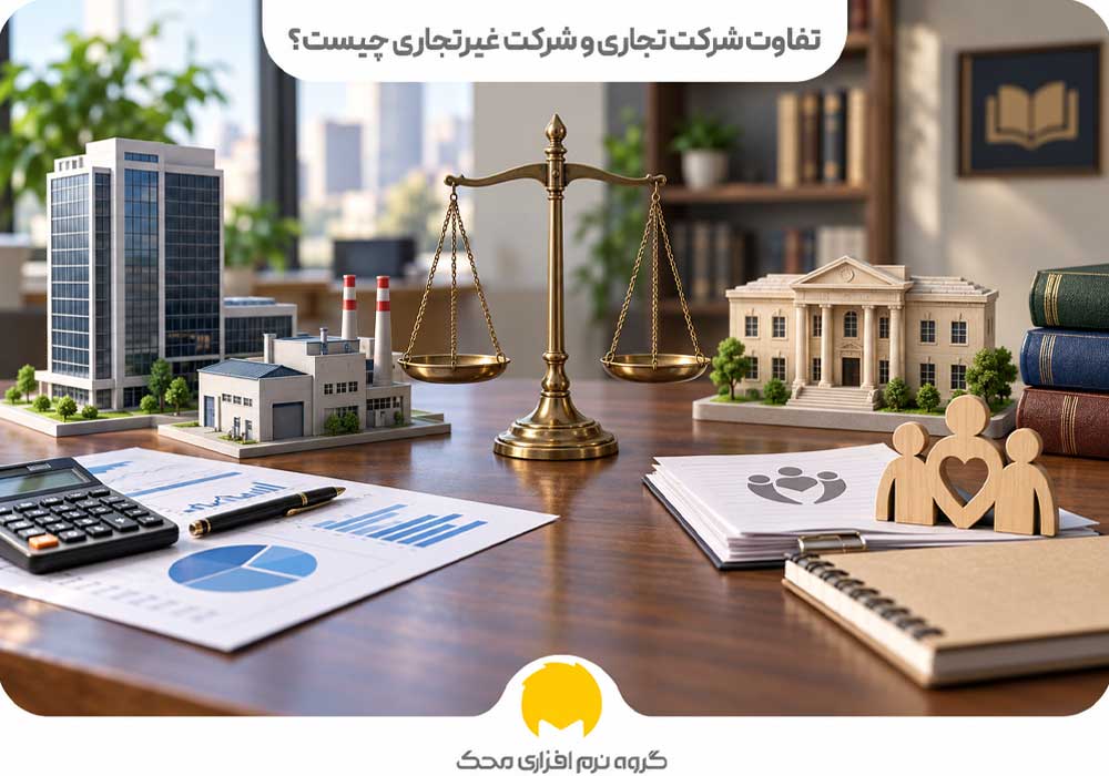 تفاوت شرکت تجاری و شرکت غیر تجاری چیست؟