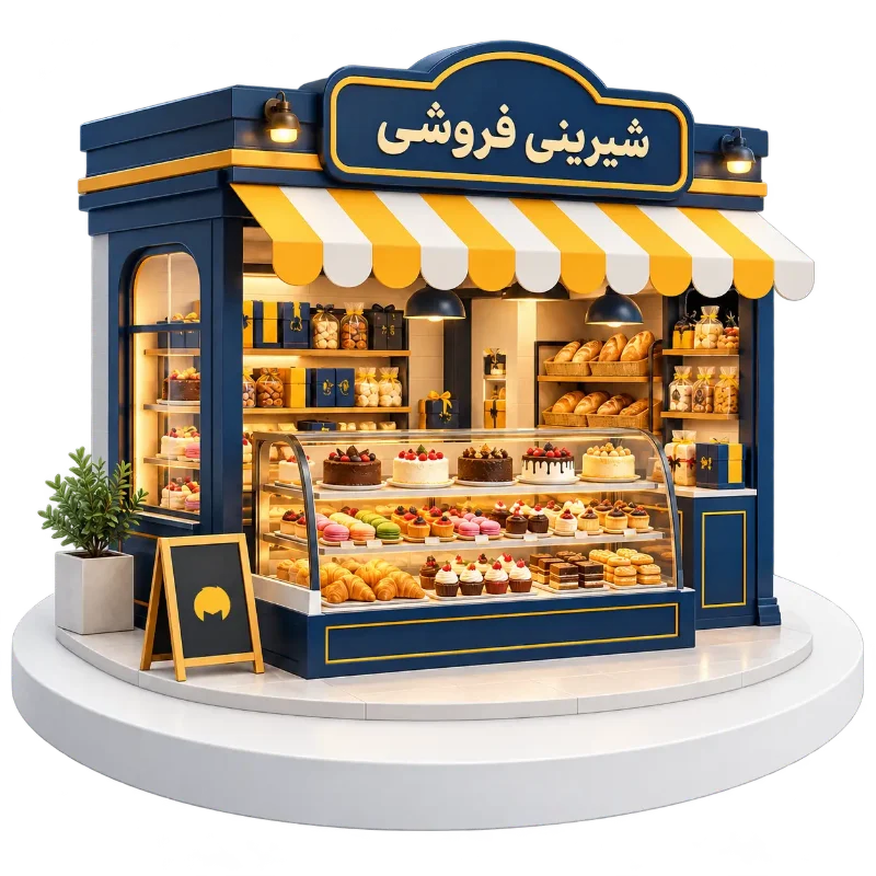 نرم افزار حسابداری قنادی و شیرینی فروشی