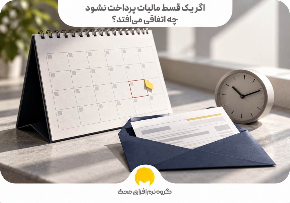 اگر یک قسط مالیات پرداخت نشود چه اتفاقی میافتد؟