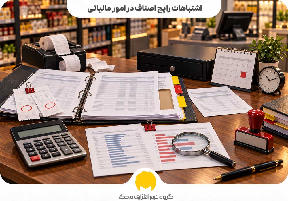 اشتباهات رایج اصناف در امور مالیاتی
